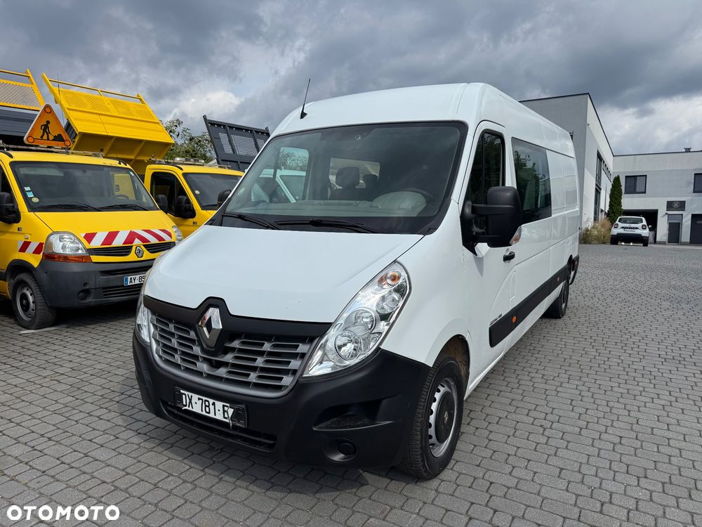 Renault Master L3H2 2015 7osob Brygadówka Navi Niski Przebieg - 2