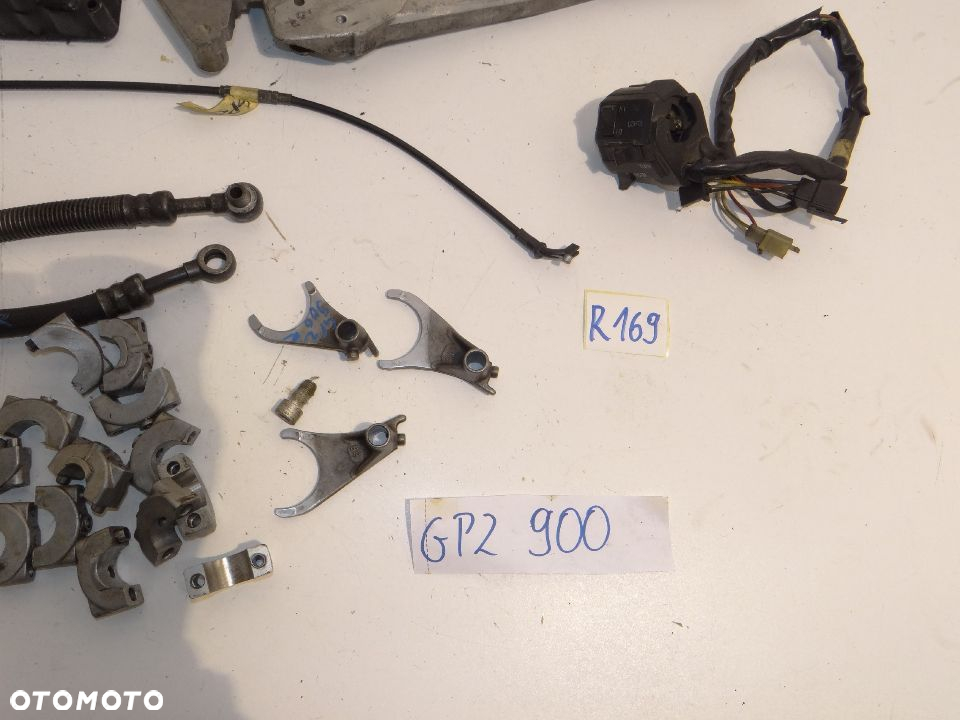 GPZ 900 miska olejowa orzewody oleju set przełącznik świateł panewki wodziki R169 - 3