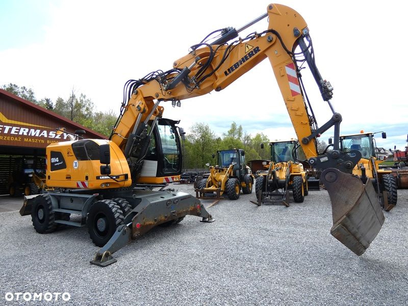 Liebherr A914 Compact / Super Stan / SPEEDER / Łapy + Pług / - 9