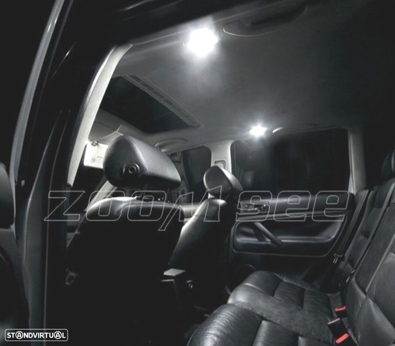 KIT COMPLETO 17 LAMPADAS LED INTERIOR PARA VOLKSWAGEN VW PASSAT B5 97-05 - 6