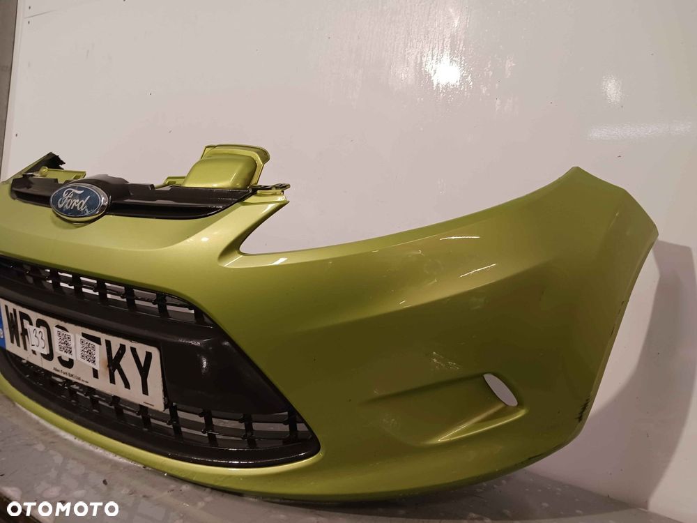 + ZDERZAK PRZÓD PRZEDNI FORD FIESTA MK.7 VII 7 59 ŻÓŁTY ZIELONY - 3