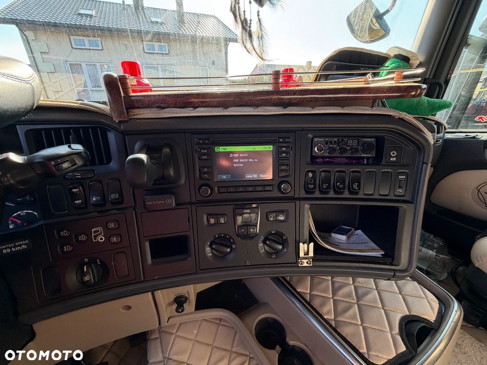 Scania R450 N320 XPI/EURO 6/4x2/STREMLINE/HYDRAULIKA/RETARDER/XENON/FULL LED/PODGRZEWACZ PALIWA/PODWÓJNE SZYBY /4 PODUSZKI TYŁ/WAGA/SERWISOWANA+NACZEPA KRONE SD(ZESTAW). - 5