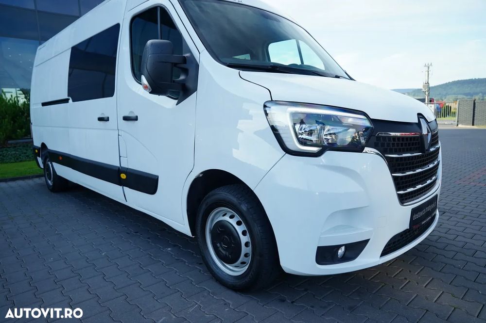 Renault MASTER / CAROSERIE ROATĂ / FUGO / CABINĂ MIXĂ 7 LOCURI / CAROSERIE / DEALER POLONESC / UNIC PROPRIETAR - 9