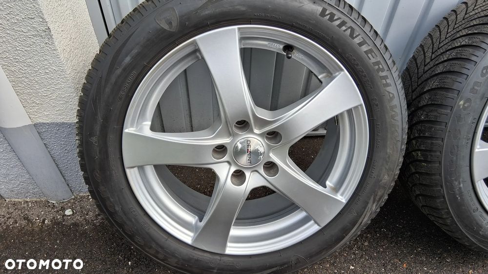 Koła Felgi Dezent zimowe 5x112  Vw Skoda 205/55R17 - 2