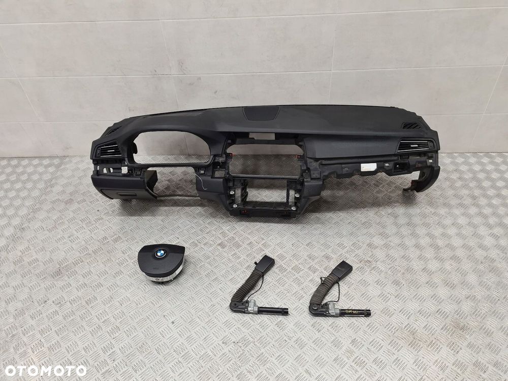BMW F10 F11 ORYGINALNA DESKA KONSOLA PODUSZKI NIEREGENEROWANA - 2