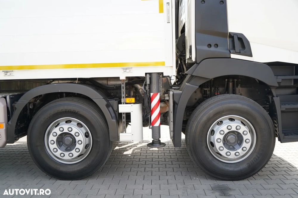 Renault C 430 / 8x4 / 7 M LIVRARE + PALFINGER 33002 HDS - ridicare: 14,5 M / CAPACITATE DE RIDICARE 9800 KG / RADIOCOMANDĂ / ROTATOARE / EURO 6 - 31