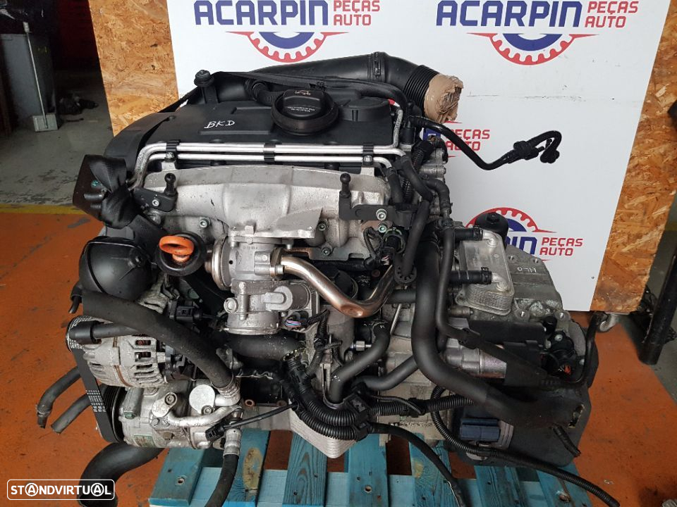 Motor Audi A3/Seat Leon/Toledo/VW Golf V/Touran 2.0 Tdi Ref: BKD - 2