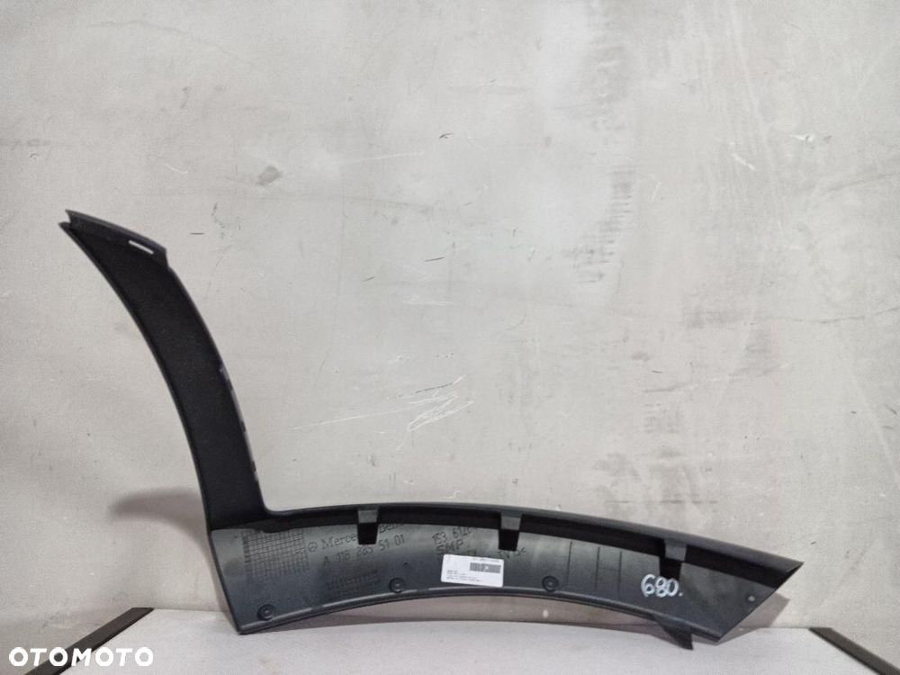 LISTWA ZDERZAKA PRZÓD PRZEDNIA LEWA MERCEDES CLA W118 A1188855101 - 2