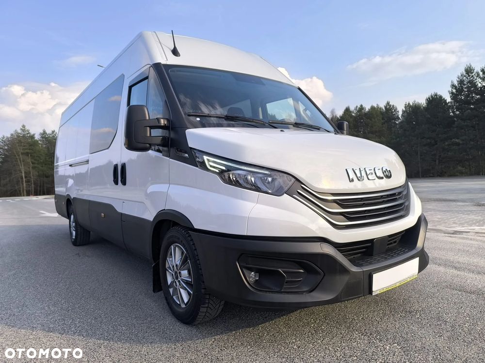 Iveco Daily 35S18 Automat, Brygadowy, Doka, 7 Osób, Polski Salon! - 35