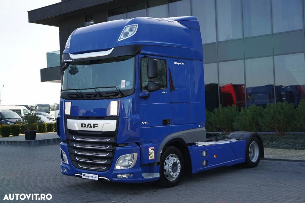 DAF XF 480 / MEGA / CABINĂ SUPER SPACE / PLATĂ JOSĂ / 2022 - 4