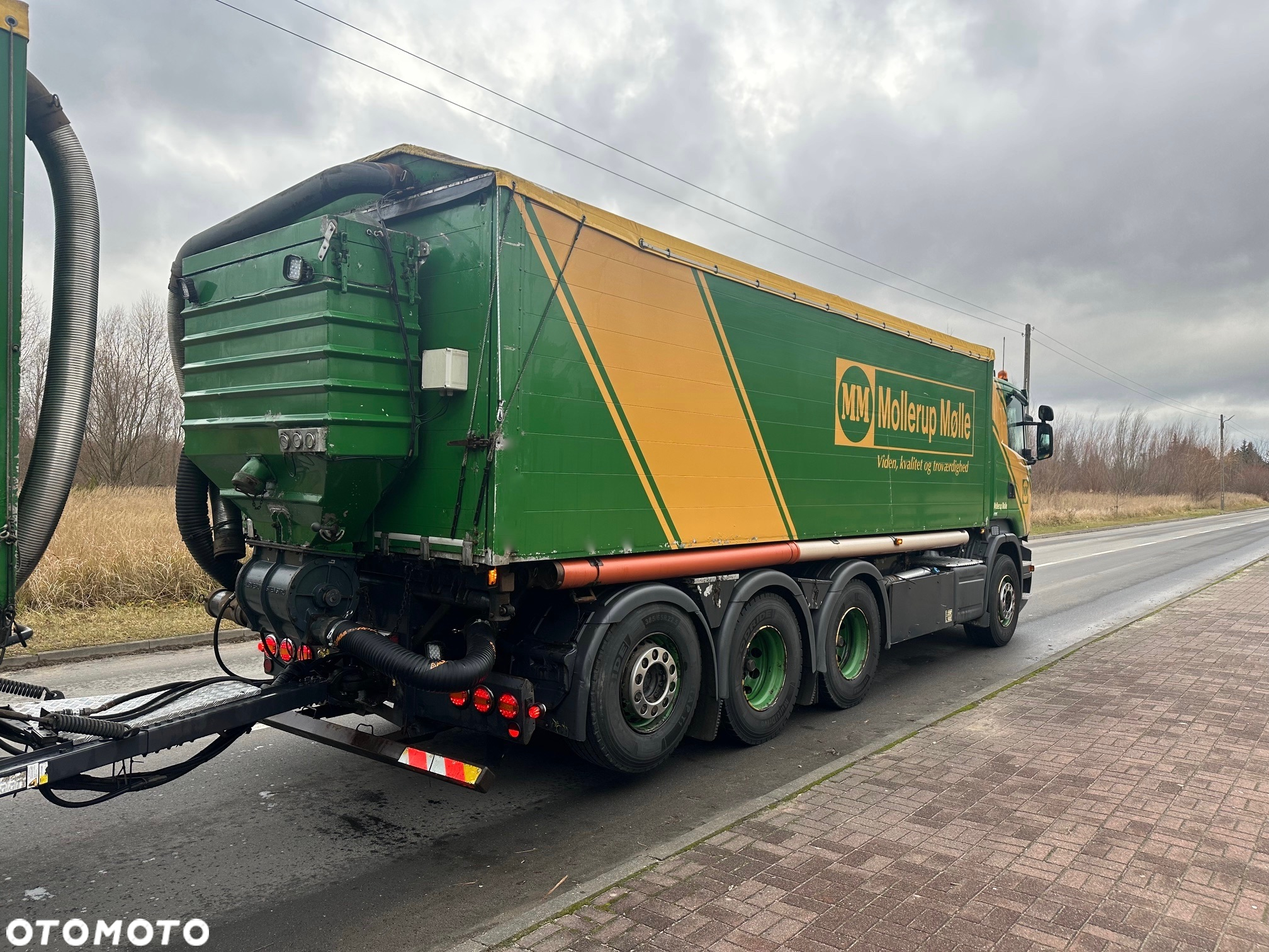 Scania R 520   WYWROTKA DO ZBOZA + POMPA SAMOZALADOWCZA - 5