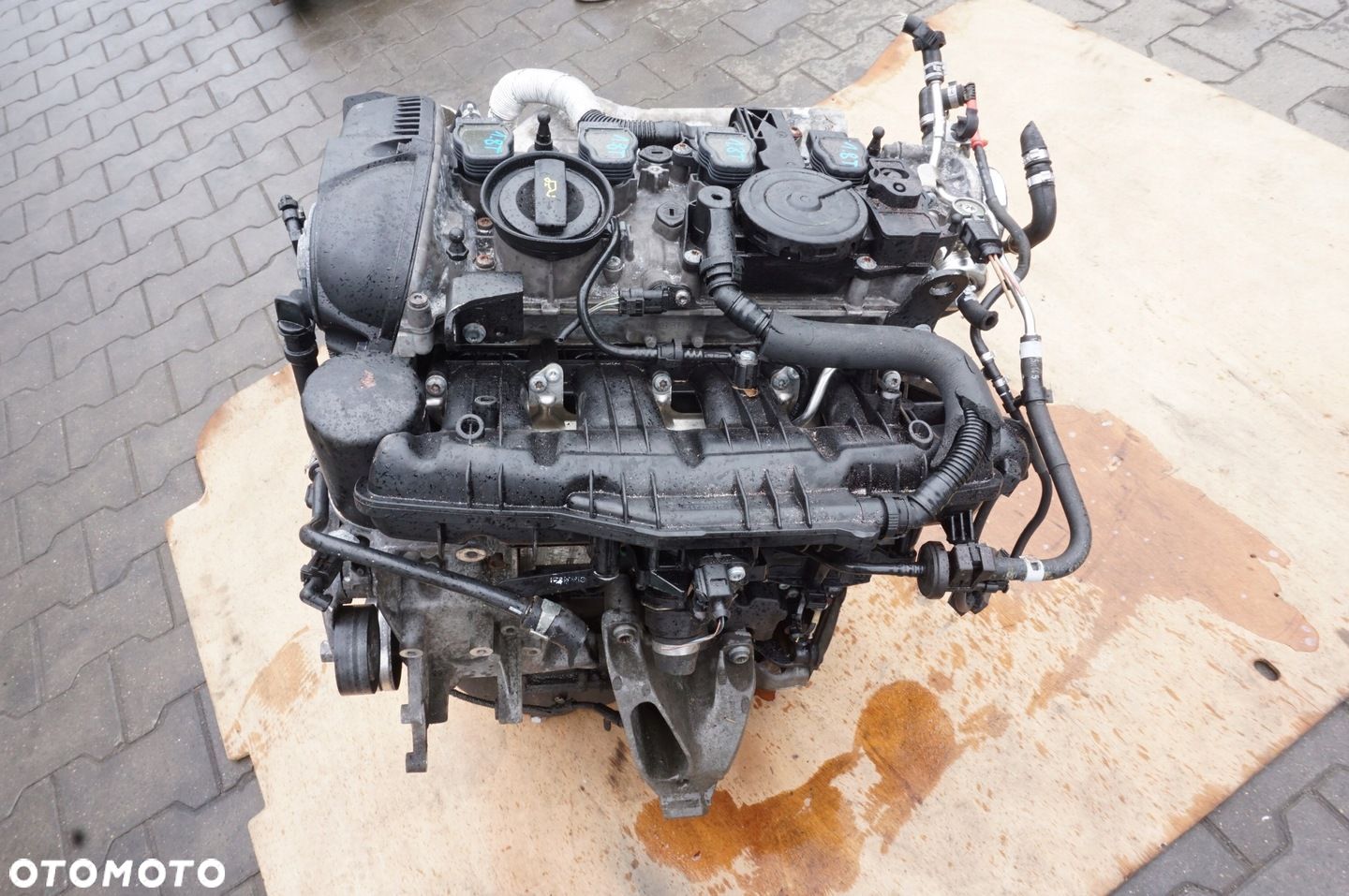 SILNIK CAB CABB AUDI A4 B8 A5 8T 1.8 TFSI 96 TYS KM - 1
