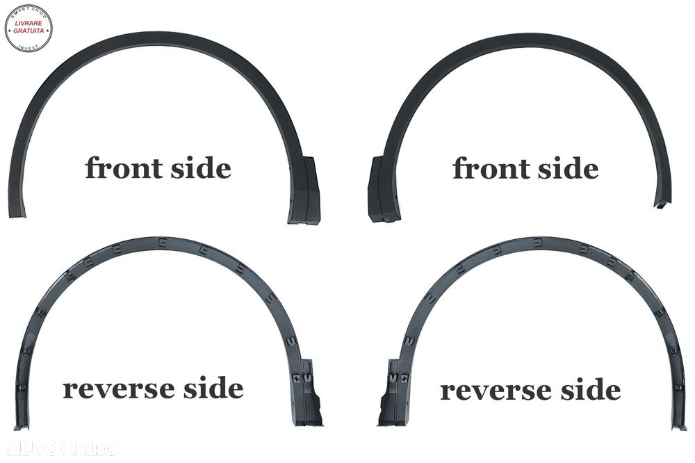 Pachet Exterior VW Tiguan II Mk2 AD BW (2016-2019) R-Line Design- livrare gratuita - 21