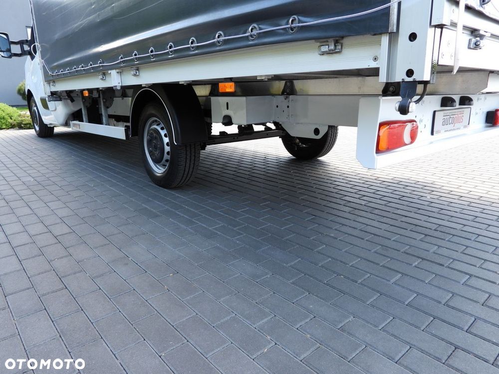 Renault MASTER PLANDEKA 10 PALET WEBASTO TEMPOMAT LEDY PNEUMATYKA KLIMATYZACJA  165KM - 17