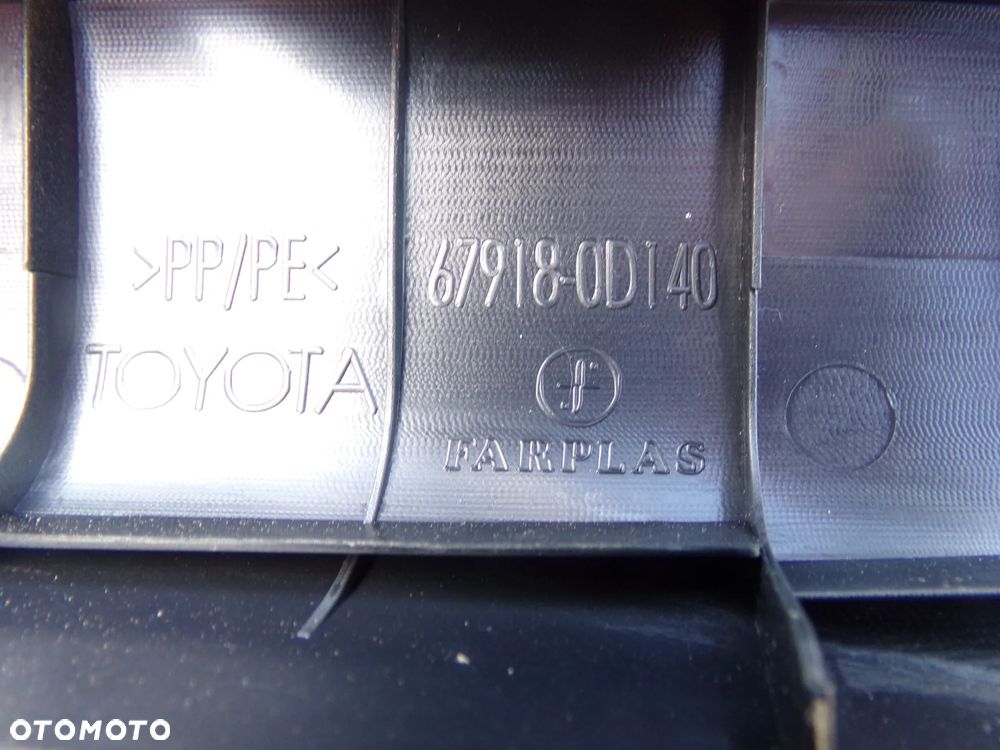 Listwa progowa lewy tył Toyota Yaris III  67918-0D140 - 4