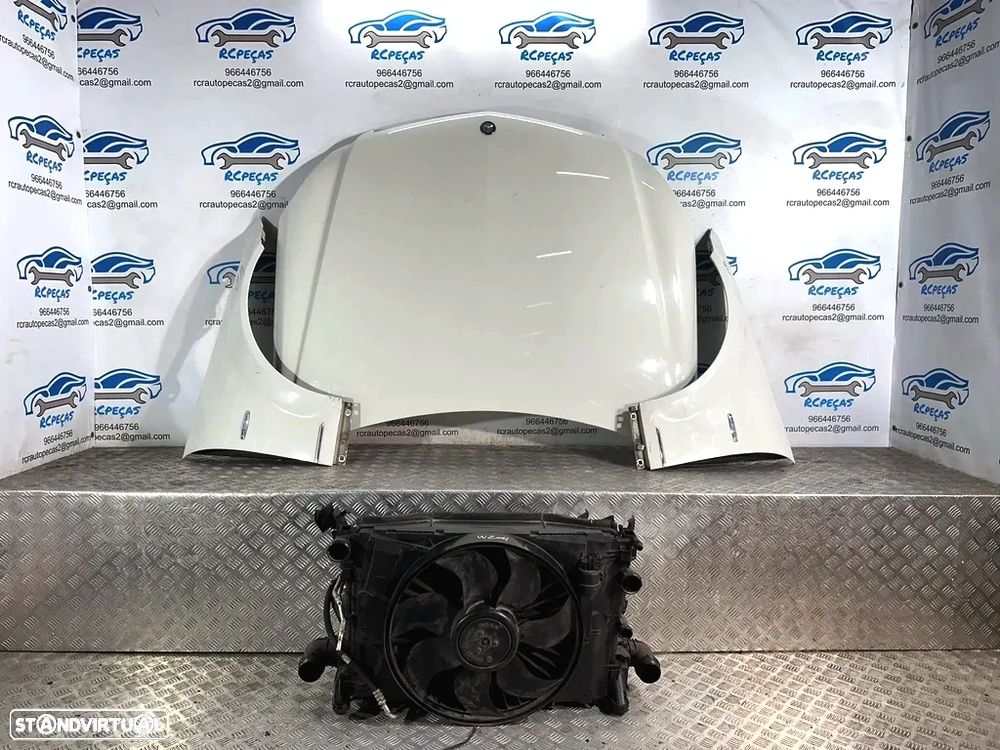 Mercedes Benz W204 C220 AMG Facelift Frente Completa Xenon Diesel 651.911 2006 / 2014 - Parachoques Radiador Parachoque Guarda Lamas Guarda-Lama Optica Opticas Farois Farol Grelha Reforço Fibra Xénon - 4