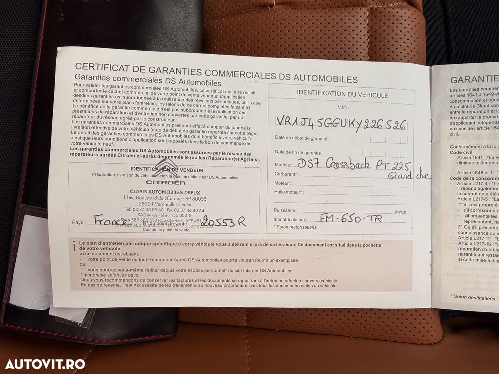 DS AUTOMOBILES DS 7 Crossback 2020 — imagine 33