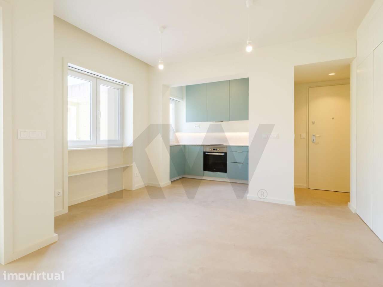 Excelente Apartamento Contemporâneo T1 com 55m2 e Pátio Privativo – Ca - Grande imagem: 3/20