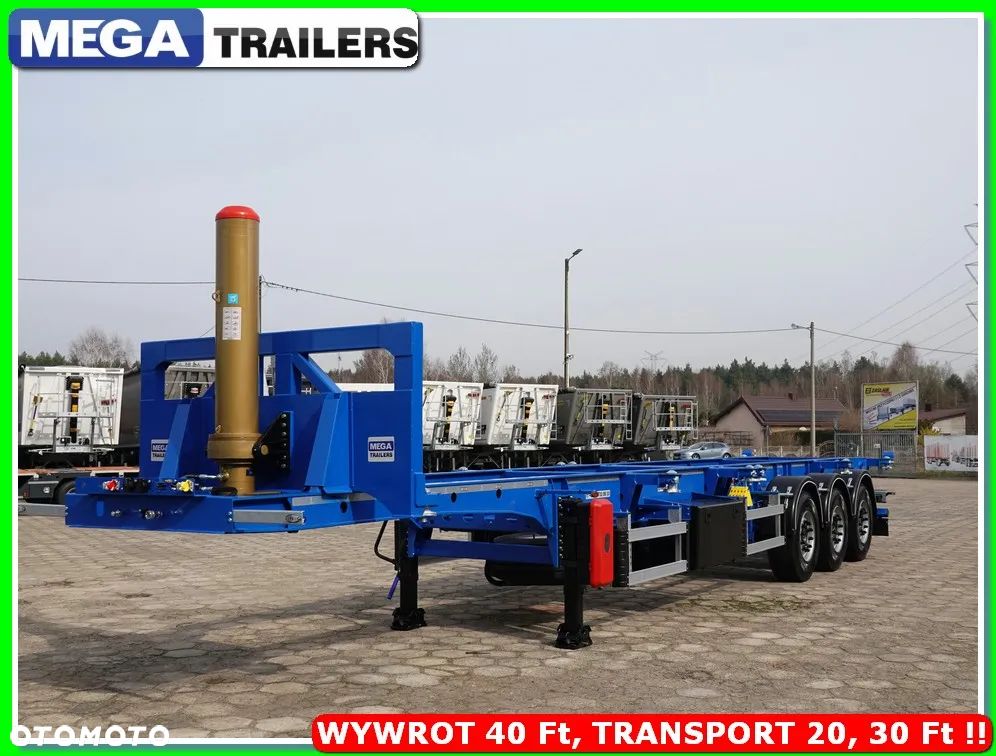 Inny 40 Ft/KIPPER podwozie do kontenerów 2 x 20, 1 x 40, Z WYWROTEM !!! - 9
