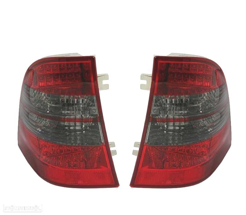 FAROLINS TRASEIROS LED MERCEDES ML W163 98-05 - 1