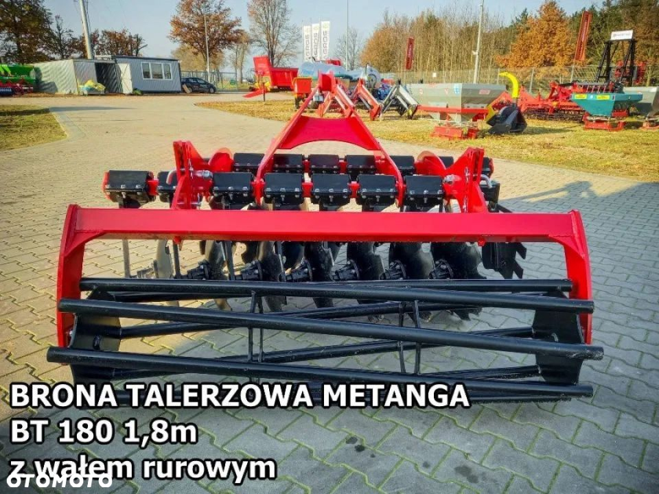 Brona talerzowa TALERZÓWKA V AGREGAT 1,4m 1,6m 1,8m 2m 2,2m 2,4m 2,7m STRUMYK Le - 12