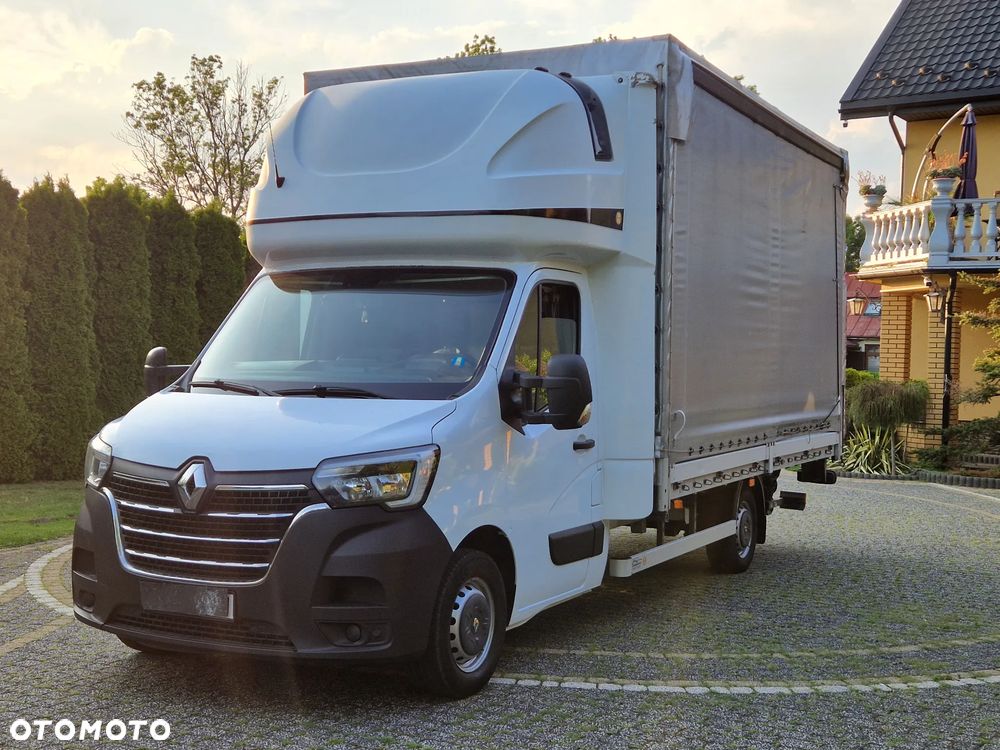 Renault MASTER 2.3+PLANDEKA-FIRANKA+WINDA+10 EP+SALON POLSKA/PIERWSZY WŁAŚCICIEL+GOTOWY DO PRACY O K A Z J A+IDEALNY STAN - 3