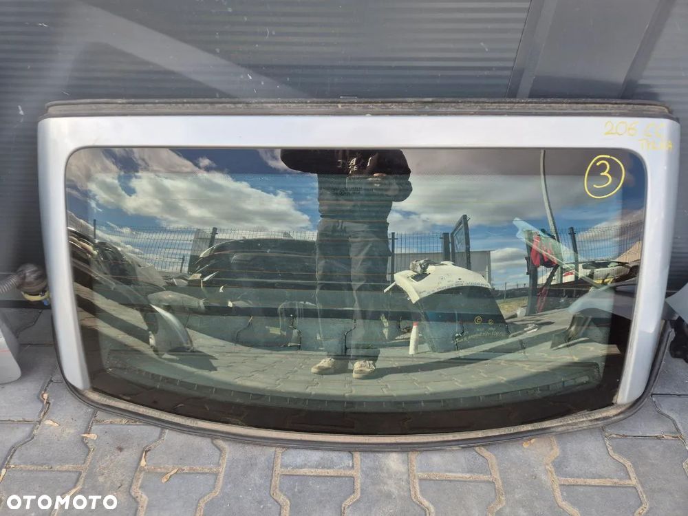 PEUGEOT 206 CC ZDERZAK / KLAPA / DRZWI / DACH SREBRNY - 7