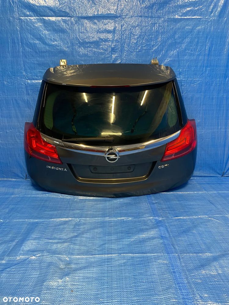 KLAPA TYŁ BAGAŻNIKA OPEL INSIGNIA A KOMBI SZARA Z177 EUROPA - 1