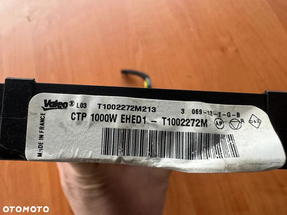 Peugeot 208 nagrzewnica elektryczna T1002272M213 - 3