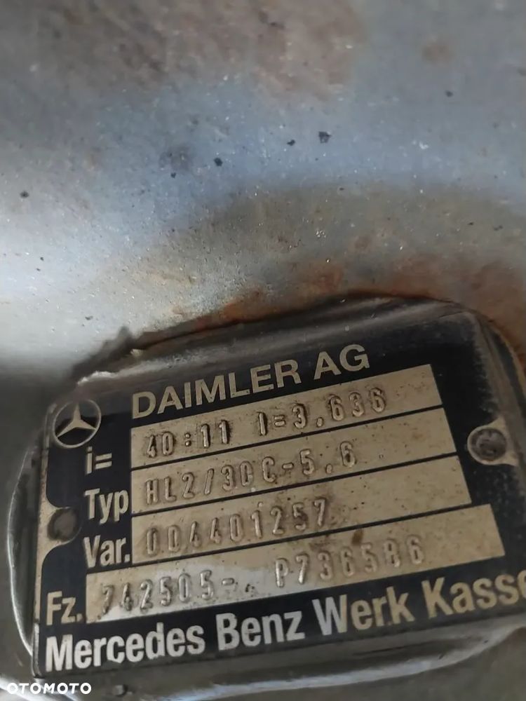 MOST DYFERENCJAŁ TYŁ MERCEDES VARIO 818 4.2 DIESEL 40:11 - 3