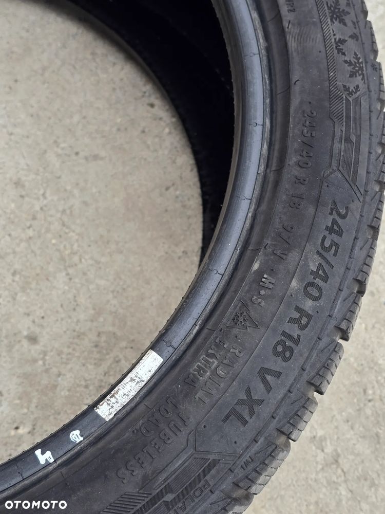 OPONA OPONY 4 SZT BARUM ZIMA 245/45/18 20R - 21