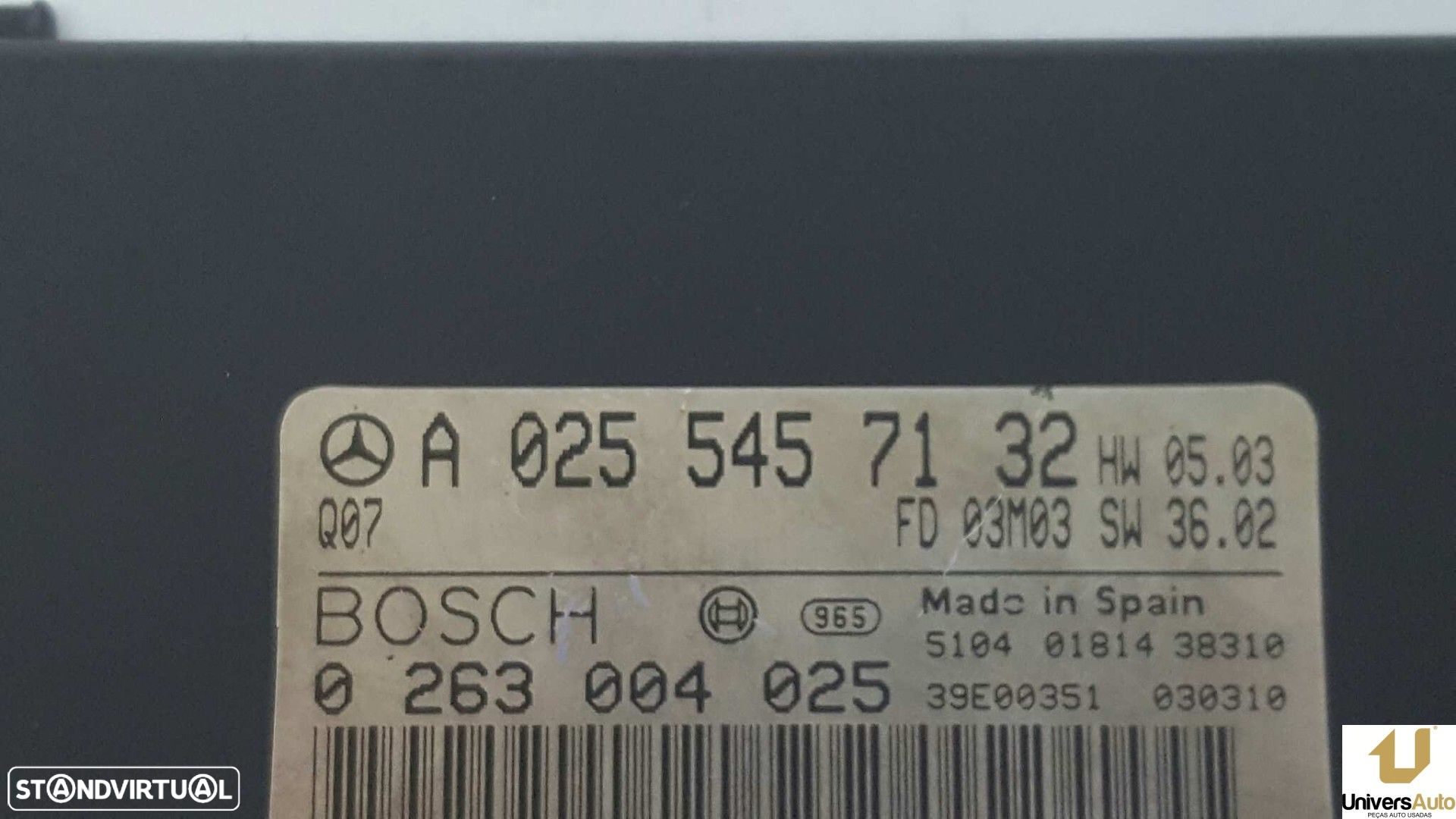 CENTRALINA CAIXA DE VELOCIDADES AUTOMÁTICA MERCEDES CLASE E (W211) BERLINA E 320... - 6