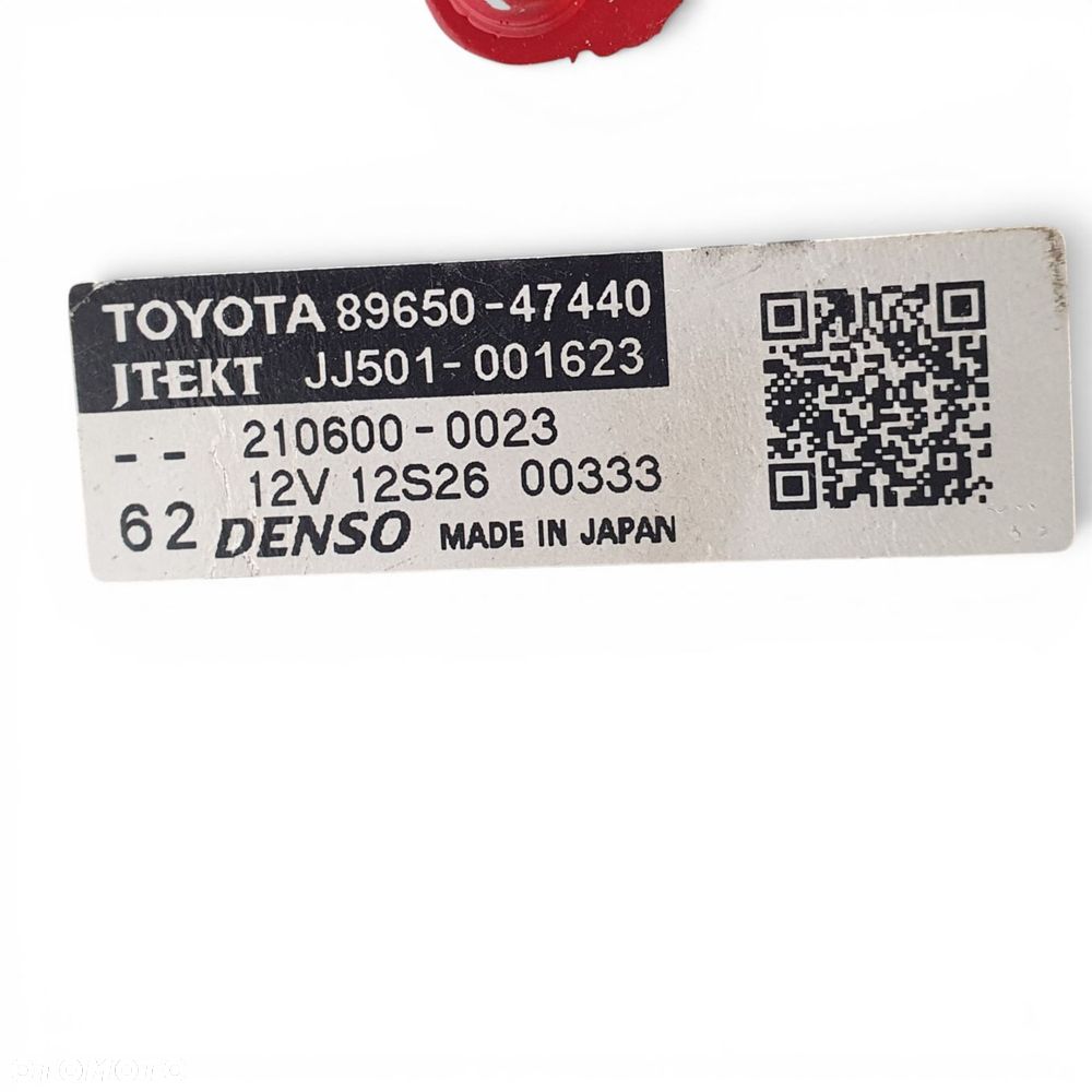 ELEKTRYCZNA POMPA WSPOMAGANIA SILNICZEK Toyota Prius IV XW50 89650-47440 - 4