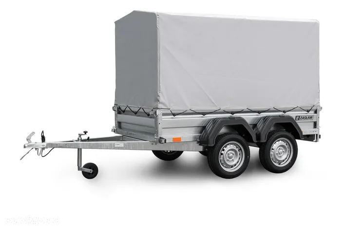 Zaslaw 265T Dwie osie 265X132X35 MOCNA ! - 3