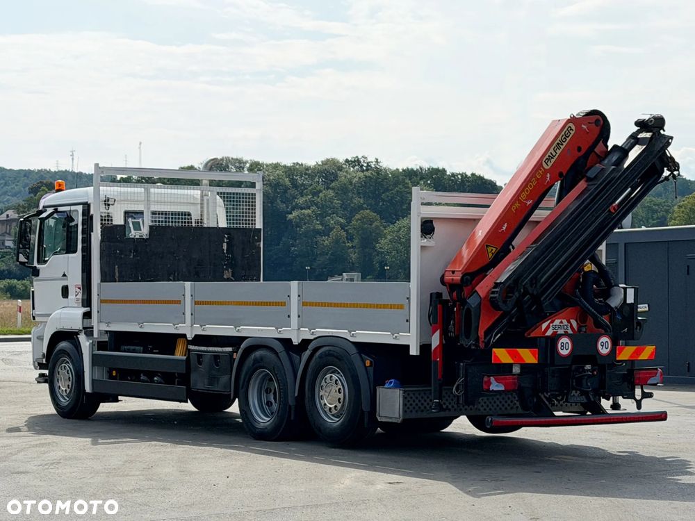 MAN TGS 26.400 * SKRZYNIA 6,50 m + PALFINGER PK 18002 - EH C + PILOT - 6