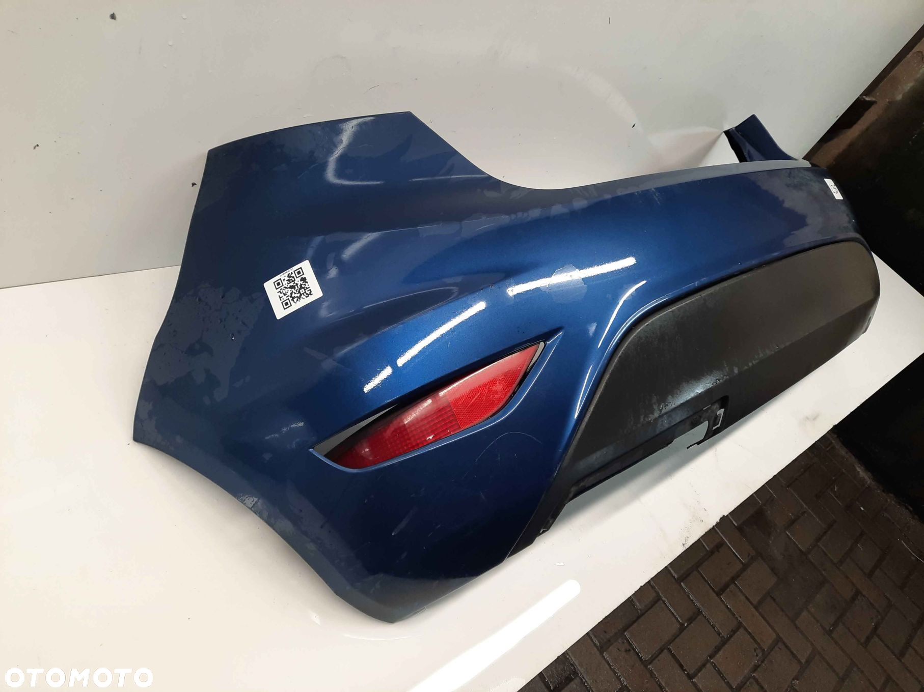 } ZDERZAK TYŁ TYLNY FORD FIESTA MK.7 7 VII C9 NIEBIESKI - 5