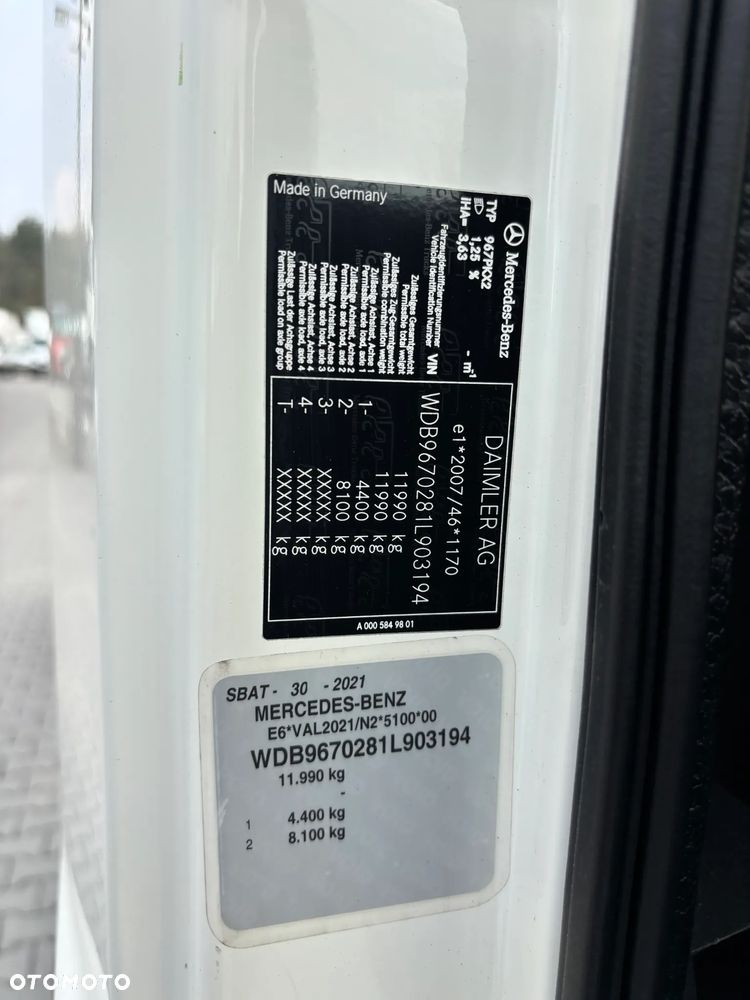 Mercedes-Benz ATEGO 1224 ,,818 ,,821 ,,921 ,,1018 ,,1221 ,,1218 ,,1224 ,,1523 ,,1527 - 9