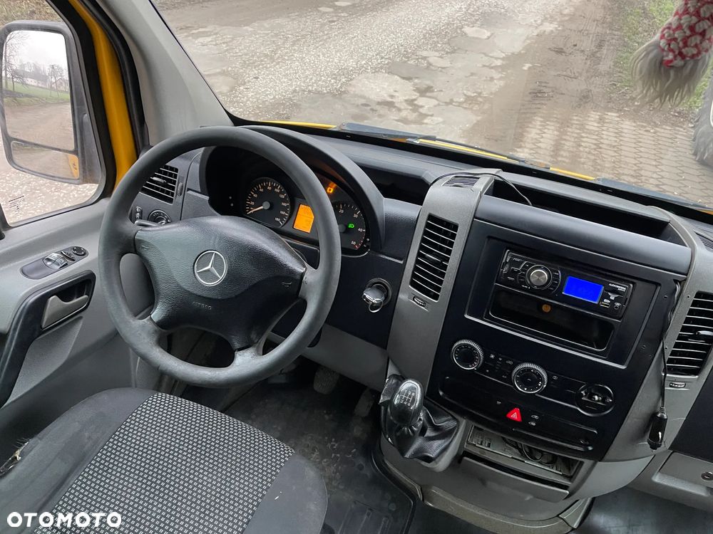 Mercedes-Benz Sprinter W906 313 CDI Średni Średniak L2H2 Brygadówka 6 Osobowy 6 Osób Dubel kabina 2009 ROK - 10