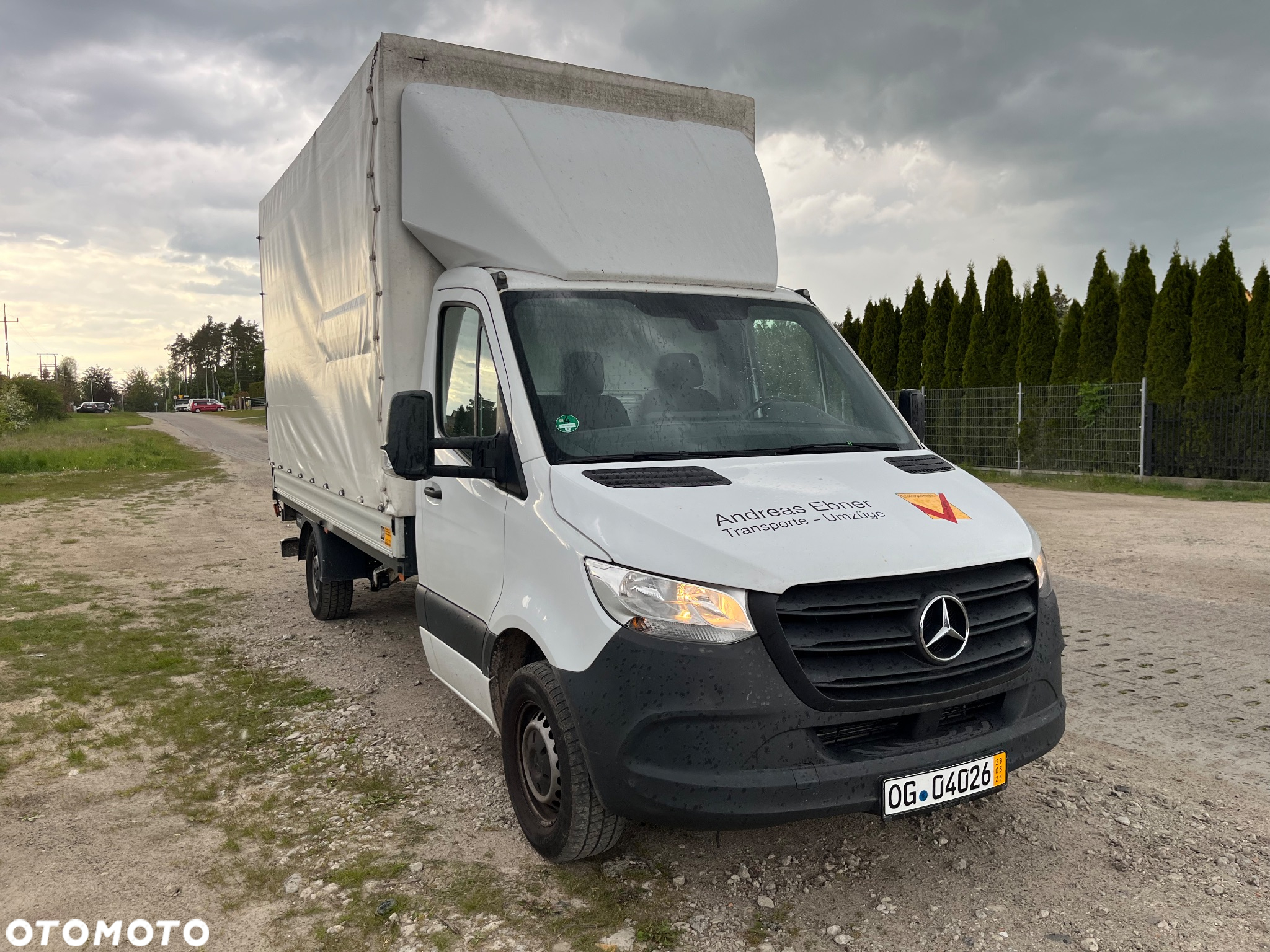 Mercedes-Benz Sprinter Winda Plandeka - 4