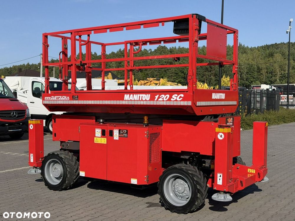Manitou 120 SC Platforma robocza 12m Rozsuwany Kosz - 9