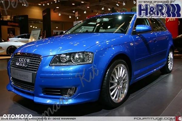 AUDI A3 8P PRZEDNIA DOKŁADKA ZDERZAKA PODKŁAD - 4