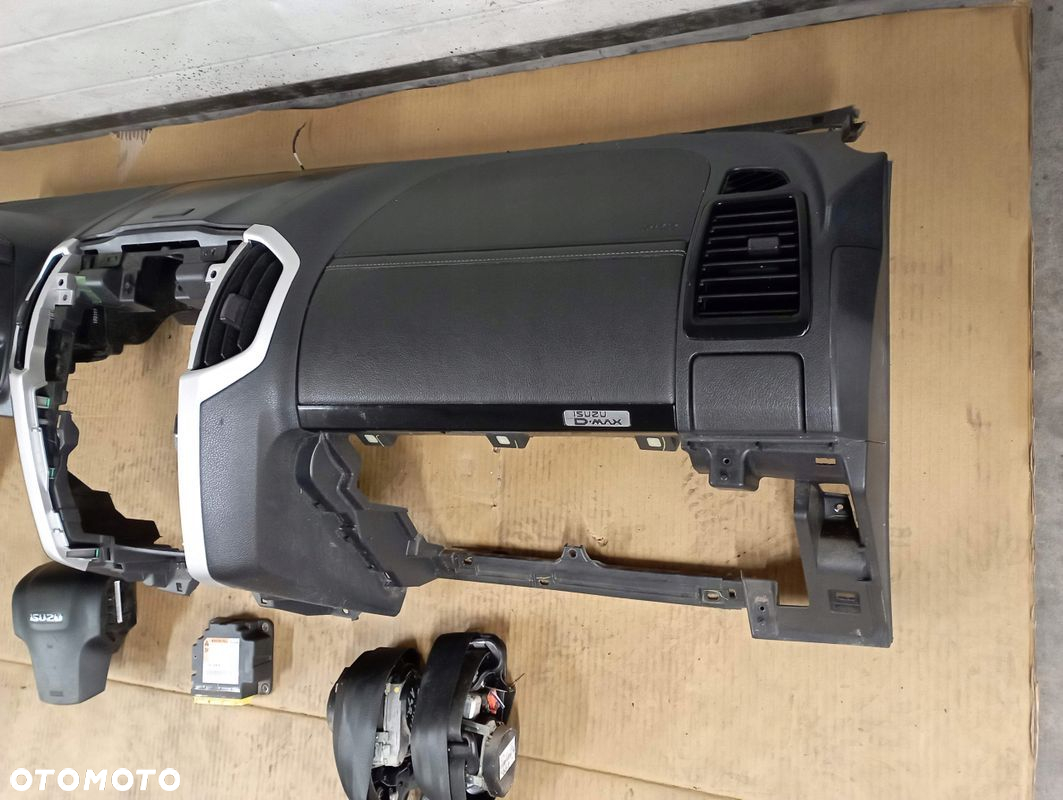 ISUZU D-MAX II 2 KONSOLA AIRBAG SENSOR PASY KOMPLET EUROPA - 3