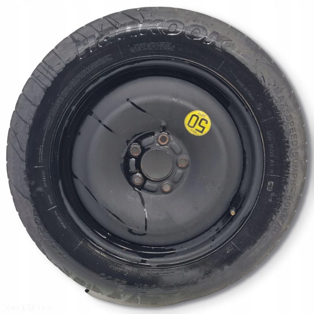 KOŁO DOJAZDOWE Ford Focus Mk3 C-Max II dojazdówka 125/90 R16 AM51BA 5x108 - 1