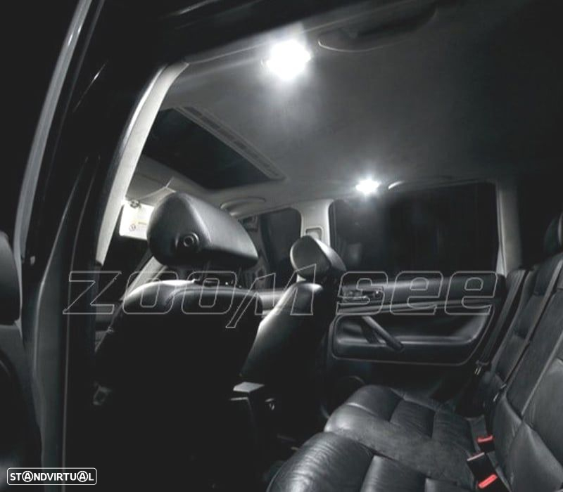 KIT COMPLETO 17 LAMPADAS LED INTERIOR PARA VOLKSWAGEN VW PASSAT B5 97-05 - 6