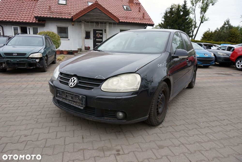 VOLKSWAGEN GOLF V 5D HB 2007 LC9Z 1.9 TDI BLS 105KM JCR CZARNY na części - 1