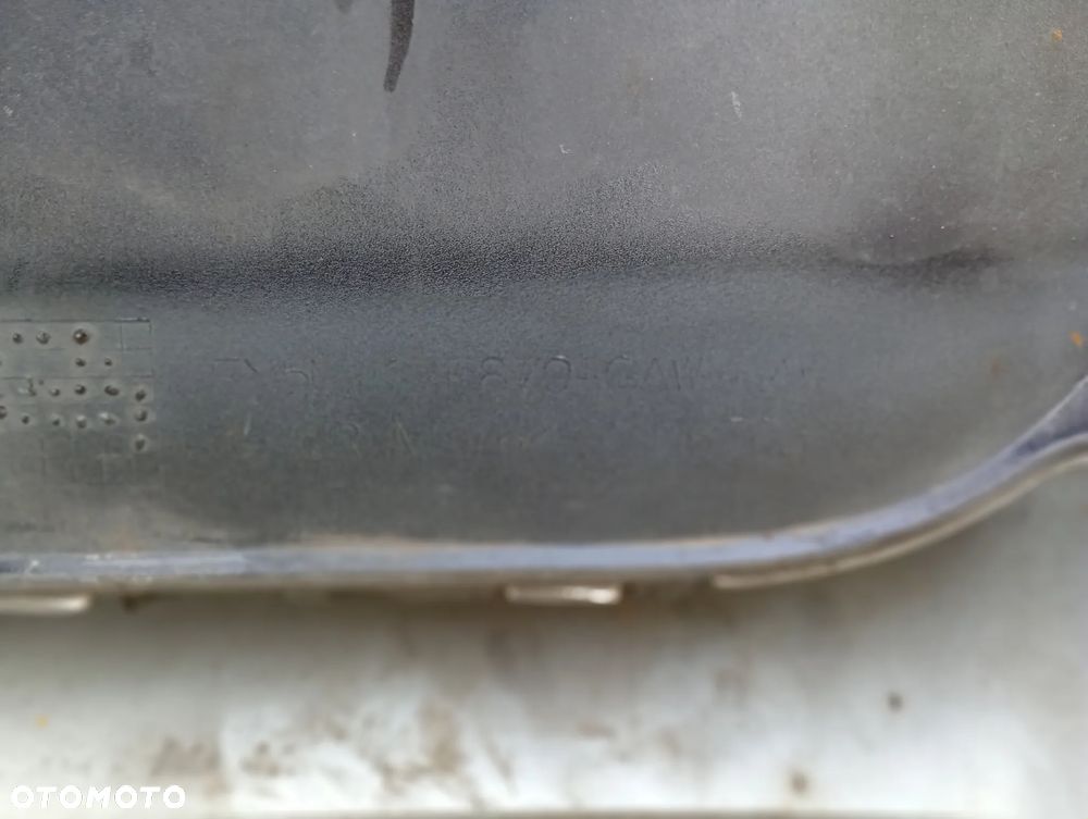 Jaguar F-Type X152 lotka spoiler zderzak tył dokładka splitter EX5M17F879GB - 8