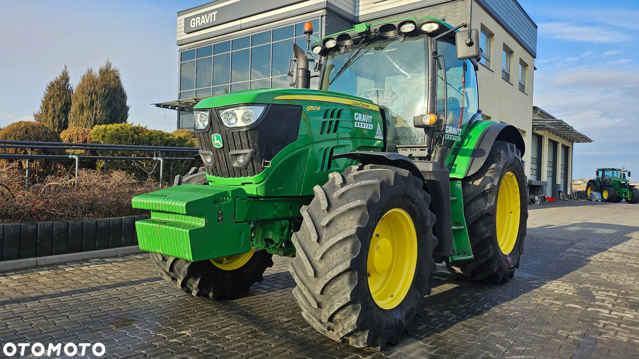 John Deere JD 6150R, 6-cyl, TLS, HCS, AutoTrac Ready, autentyczny przebieg - 2