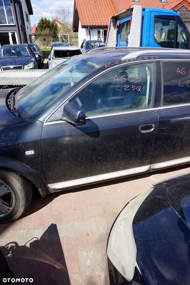 DRZWI PRZEDNIE LEWE A6 C5 LIFT KOMBI LZ5Q  GRANATOWY AUDI 2001-2004 - 1