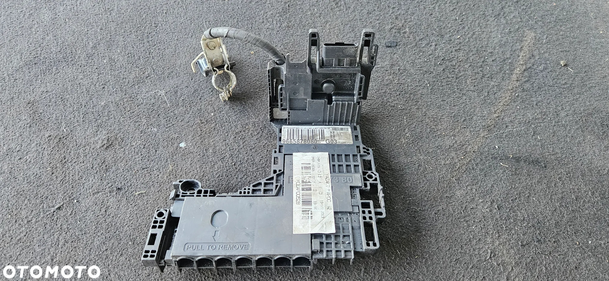 Moduł napięcia akumulatora 9665878080 klema Peugeot 508 Citroen - 4