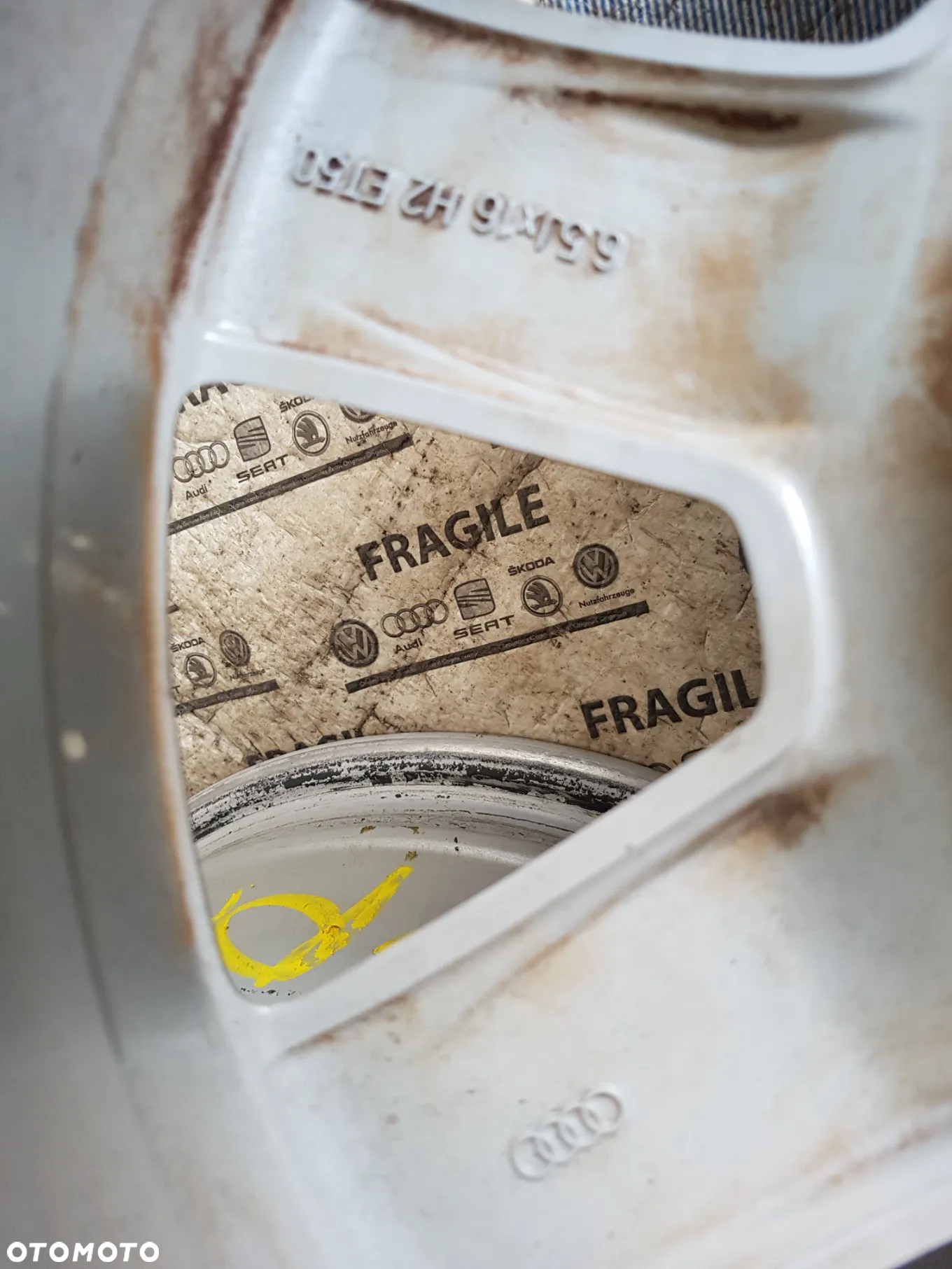 FELGI ALU ORYGINAŁ AUDI A3 A4 A6  5X112 6.5JX16 ET50 - 14
